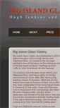 Mobile Screenshot of bigislandglass.com